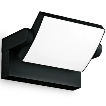 Уличный светильник IDEAL LUX IL287706 SWIPE AP NERO LED 20,5W 3000K 2300lm IP54 чёрный IL287706 фото