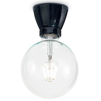 Потолочный светильник IDEAL LUX IL155142 WINERY PL1 NERO 1хE27 IP20 черный IL155142 фото
