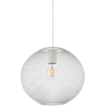 Підвісний світильник IDEAL LUX IL328102 NET SP1 D29 BIANCO 1хЕ27 IP20 білий IL328102 фото