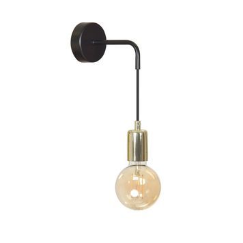 Бра VESIO K1 BLACK Emibig E27 IP20 чорний 785/K1 785/K1 фото