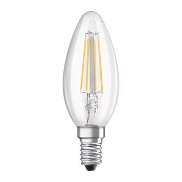 Лампа LED CL B40 4W/827 230V FIL E14 10X1 OSRAM 4058075438637 фото