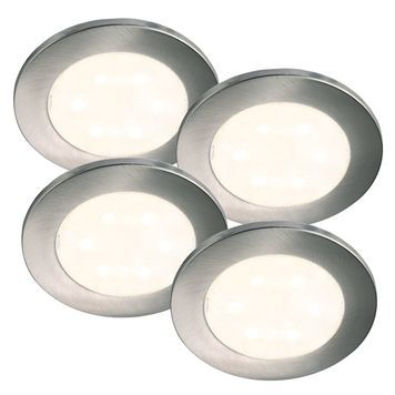 Світильник точковий NORDLUX Lismore (набір 4 шт) Led 4x0.7W 75lm 3000K IP20 хром 76730001 фото
