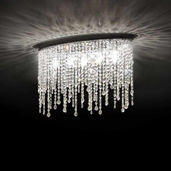 Люстра Rain SP5 IDEAL LUX IL8455 5хЕ14&nbsp;IP20 хром IL8455 фото