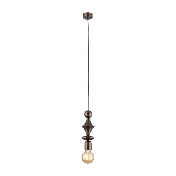 Підвісний світильник TK Lighting TKL10703 TOWER BROWN LAMPA WISZACA 1XE27 коричневий TKL10703 фото