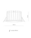 Точечный светильник Nowodvorski 8767 CL KEA LED 40W 4000K 2700Lm IP44 Белый 8767 фото 9
