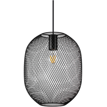 Підвісний світильник IDEAL LUX IL328119 NET SP1 D24 NERO 1хЕ27 IP20 чорний IL328119 фото