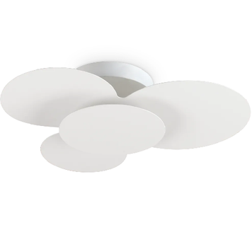 Люстра потолочная IDEAL LUX IL263519 CLOUD PL D52 D52 LED 33W 3300lm 3000K белый IL263519 фото