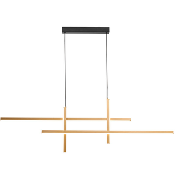 Люстра Zuma Line 22008P-BK/GD Edge Led 1x42W 3000K-6000K 1600Lm IP20 22008P-BK/GD фото