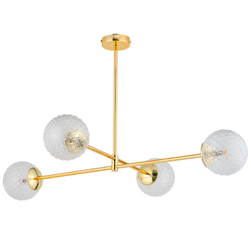Люстра TK Lighting TKL4605 CADIX 4хG9 IP20 золотой TKL4605 фото