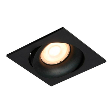 Точковий світильник Italux DL-26451-GU10-BK Ponar GU10 1x10W IP20 Bk 073122 фото