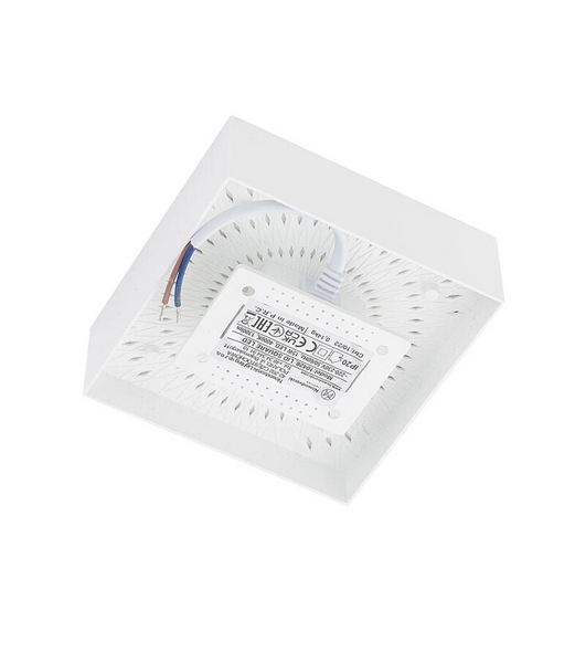 Светильник потолочный Nowodvorski 10420 Lid Square Led 1x15W 3000K 1200Lm IP20 Белый 10420 фото