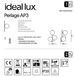 Бра, настенный светильник IDEAL-LUX IL271439 PERLAGE AP3 FUME' 3хG9 IP20 чёрный IL271439 фото 4
