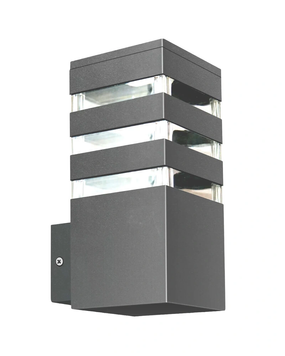Вуличний світильник Polux 5901508316165 Teksas E27 1x12W IP44 GR 5901508316165 фото