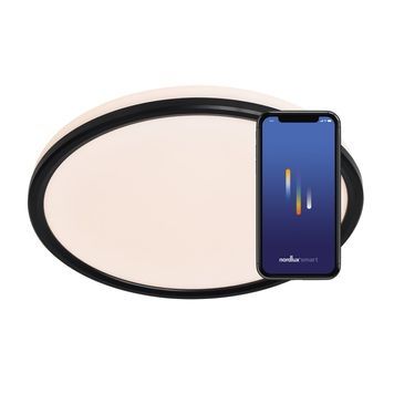 Люстра Nordlux Liva Smart Colour 2110826103 LED 21W 2100lm 2700-6500K+RGB IP54 чёрный 2110826103 фото