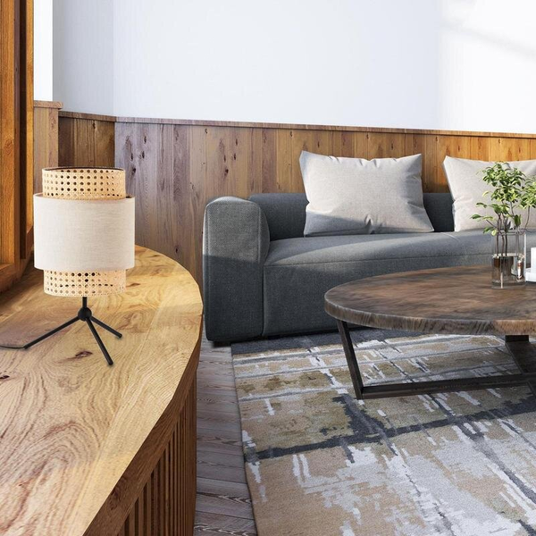 Настольная лампа TK LIGHTING ТKL6565 BOHO Е27 IP20 белый, бежевый ТKL6565 фото