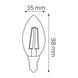 Светодиодная лампа FILAMENT CANDLE-6 6W 2700K 001-013-0006-010 фото 2