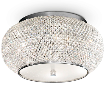 Светильник потолочный IDEAL LUX IL100784  PASHA' PL6 CROMO 6xЕ14 хром IL100784 фото