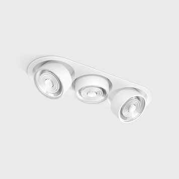 Світильник точковий SOL IN MINI X3, LED 3x7W, 3x624Lm, 4000K, 45&deg;, CRI>90, 200mA, IP20, білий/білий 01.7523.21.940.WH фото