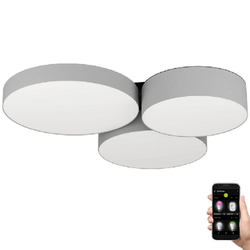 Потолочная люстра Eglo E900855 BARBANO-Z ceiling light, 3x7.5 Вт, 2550 лм, 2700К-6500К, RGB E900855 фото