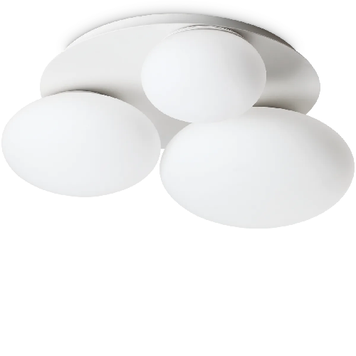Люстра потолочная IDEAL-LUX IL306964 NINFEA PL3 BIANCO 3хGX53 белый IL306964 фото
