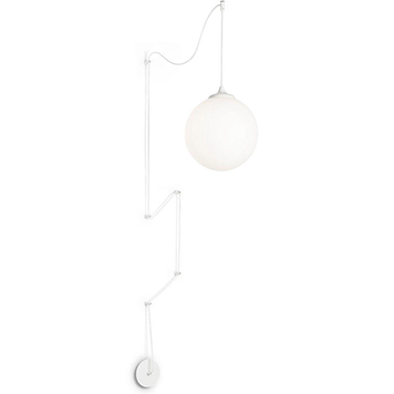 Подвесной светильник IDEAL LUX IL160863 BOA SP1 BIANCO 1хЕ27 IP20 белый IL160863 фото