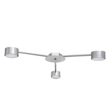 Люстра потолочная MSK Electric Copter на три круглых плафона под лампы GX53 NL 8040-3 AL 618834 фото