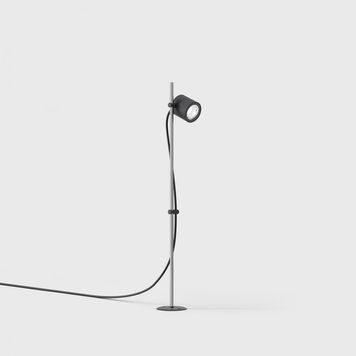 Стовпчик світлодіодний LTX YARD 1, 6.3W LED, 3000K, 30&deg;, 478Lm, 220V-240V, IP 65, графіт/нержавіюча сталь 08.6020.6.930.GR фото
