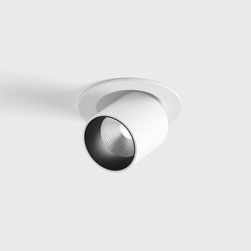 Світильник точковий TUB S OUT, LED 4W 340lm 3000K, білий 01.0303.4.930.WH фото