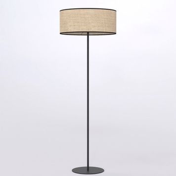 Торшер ECO LP1 BL RATTAN Emibig E27 IP20 бежевий 1654/LP1 1654/LP1 фото