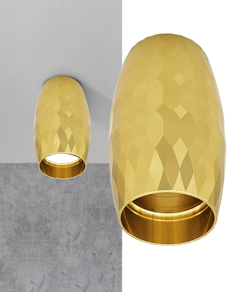 Точечный светильник Polux Bella GU10 1x10W IP20 Gold 5901508323385 5901508323385 фото