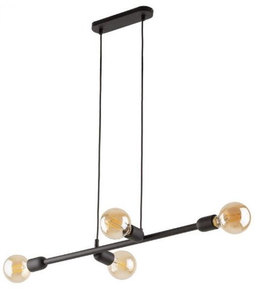 Подвесной светильник TK Lighting TKL4836 PORTO 4хЕ27 IP20 черный TKL4836 фото