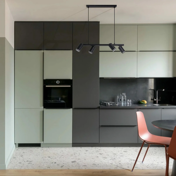 Люстра Polux PARIS 4xGU10 IP20 Черная 5901508325358 5901508325358 фото
