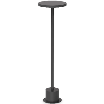 Уличный светильник IDEAL-LUX IL347851 TOFFEE PT D160 H050 NERO LED 11W 1200lm 3000K IP65 чёрный IL347851 фото