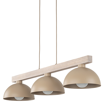 Підвісний світильник TK Lighting TKL11012 OSLO SABIA LAMPA WISZACA 3XE27 TKL11012 фото