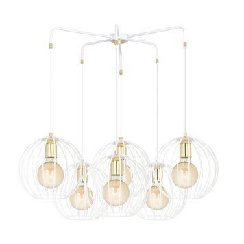 Подвесной светильник ALBIO 6 WHITE Emibig E27 IP20 белый 145/6 145/6 фото
