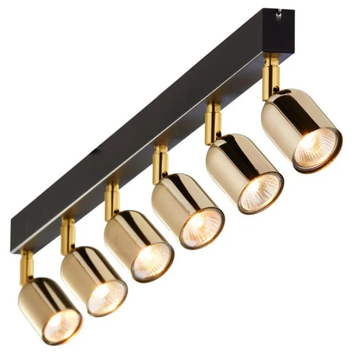 Спот TK-Lighting TKL6034 TOP GOLD 6 6xGU10 золото-чёрный TKL6034 фото