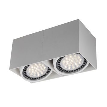 Точковий світильник BOX 2 WH ACGU10-116-N Zuma Line 2хGU10 R111 білий ACGU10-116-N фото