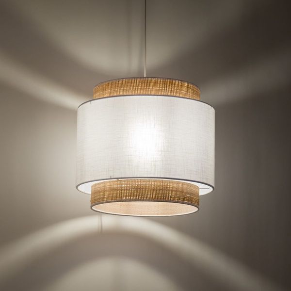 Підвісний світильник, TK-lighting TKL5653 BOHO NEW WHITE LAMPA WISZACA 1 PL E27 IP20 TKL5653 фото