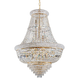 Підвісна люстра IDEAL LUX IL243528 DUBAI SP24 OTTONE 24хЕ14&nbsp;IP20 латунний IL243528 фото 1