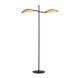 Торшер LOTUS LP2 BLACK/RATTAN Emibig E27 IP20 черный 1108/LP2 1108/LP2 фото 2