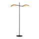 Торшер LOTUS LP2 BLACK/RATTAN Emibig E27 IP20 черный 1108/LP2 1108/LP2 фото 1