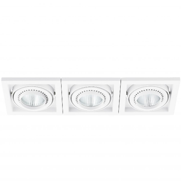 Точковий світильник Eglo E61217 Recessed LED-spot Square 110 3-Fold, 11 Вт, 2040 лм, 3000K E61217 фото