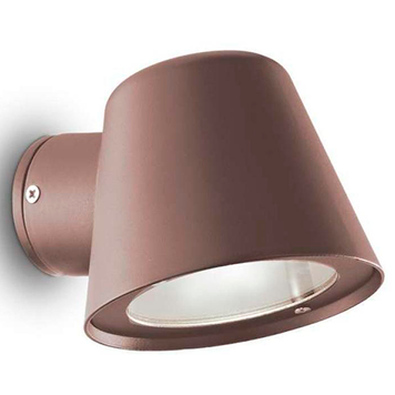 Бра уличное IDEAL LUX IL213095 GAS AP1 COFFEE 1хGU10 IP43 коричневый IL213095 фото