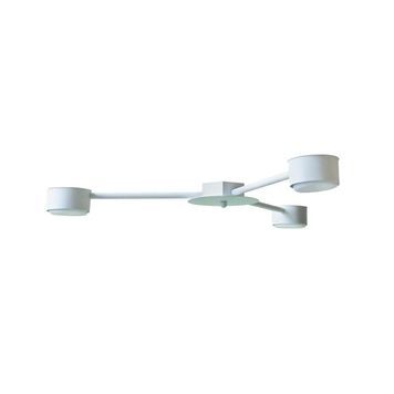 Люстра потолочная MSK Electric Copter на три круглых плафона под лампы GX53 NL 8040-3 WH белый 618701 фото