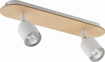 Спот TK-Lighting TKL3295 TOP WOOD 2 IP20 2xGU10 белый TKL3292 фото