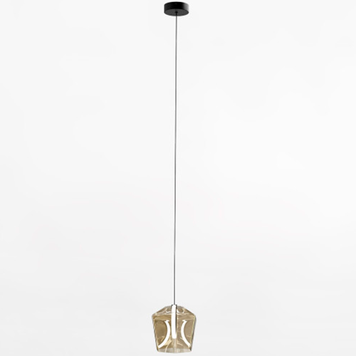 Підвісний світильник, люстра COLORE BLUE Zuma Line MD3350-1BL/CO LED 6W 134lm 3000K жовтий MD3350-1BL/CO фото