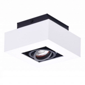 Точковий світильник Azzardo AZ4430 NIKEA 1 GU10 WH/BK AZ4430 фото