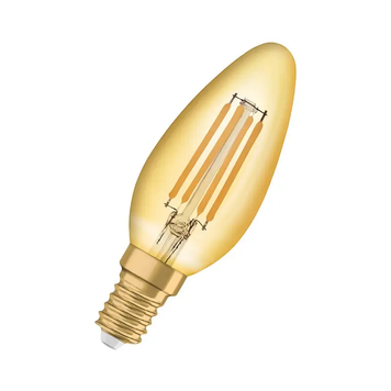 Лампа 1906 LED CB35 4W/824 230V FIL GOLD E14 6X1 OSRAM 4099854091476 фото