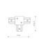 З'єднувач Nowodvorski 8834 Profile recessed t-connector IP20 Wh 8834 фото 2