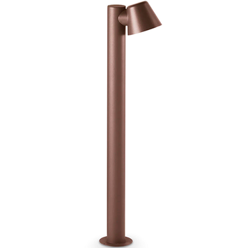 Вуличний світильник IDEA-LUX IL213101 GAS PT1 COFFEE IP43 GU10 коричневий IL213101 фото